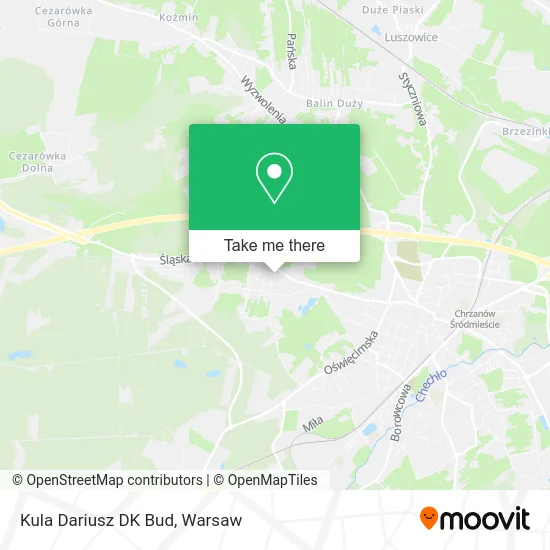 Карта Kula Dariusz DK Bud