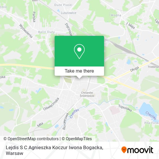 Lejdis S C Agnieszka Koczur Iwona Bogacka map