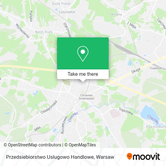 Przedsiebiorstwo Uslugowo Handlowe map