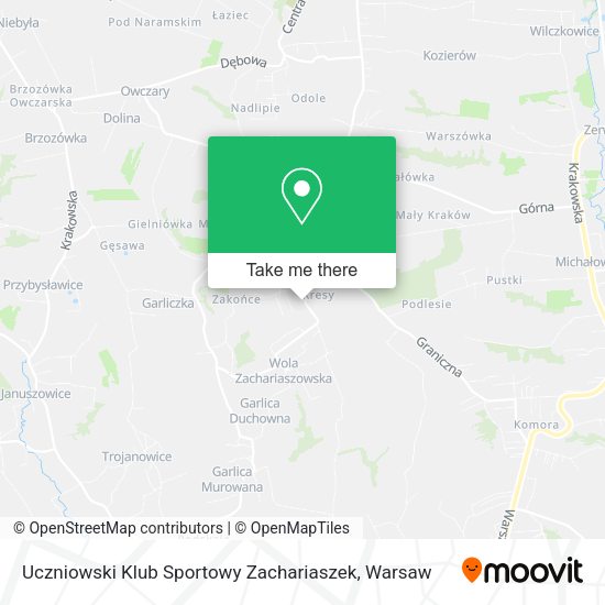 Uczniowski Klub Sportowy Zachariaszek map