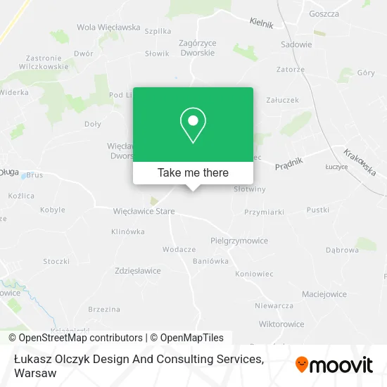 Карта Łukasz Olczyk Design And Consulting Services