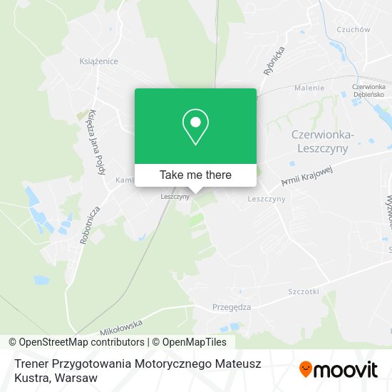 Карта Trener Przygotowania Motorycznego Mateusz Kustra