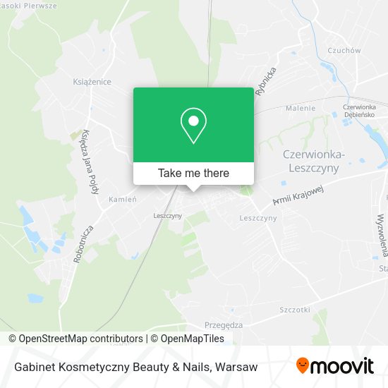 Gabinet Kosmetyczny Beauty & Nails map