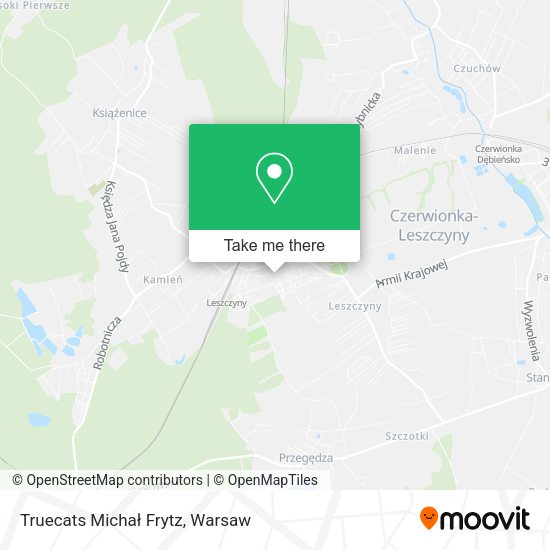 Truecats Michał Frytz map