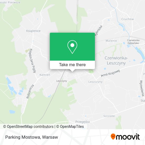 Parking Mostowa map