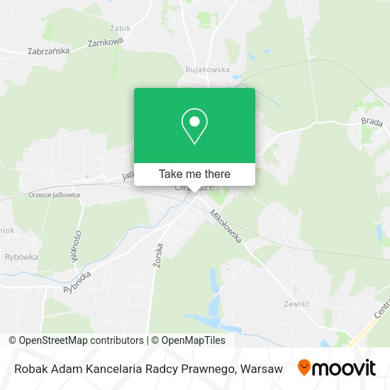 Robak Adam Kancelaria Radcy Prawnego map