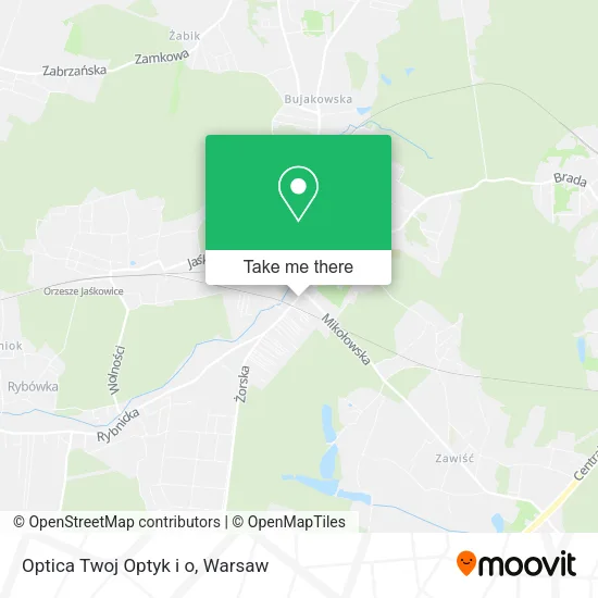 Карта Optica Twoj Optyk i o