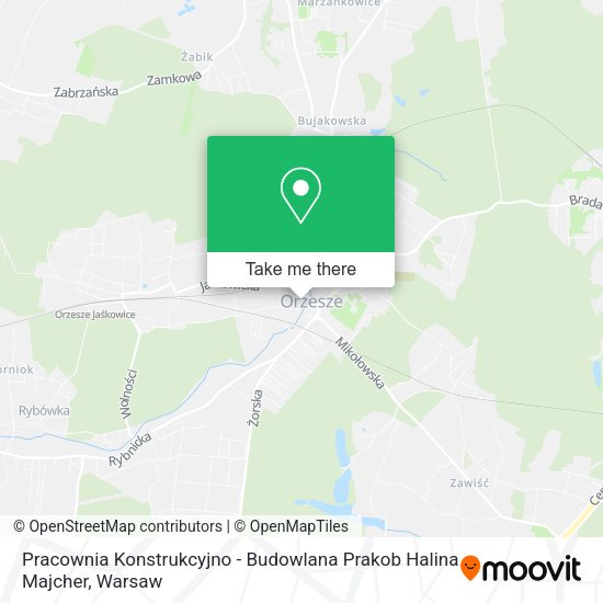 Pracownia Konstrukcyjno - Budowlana Prakob Halina Majcher map