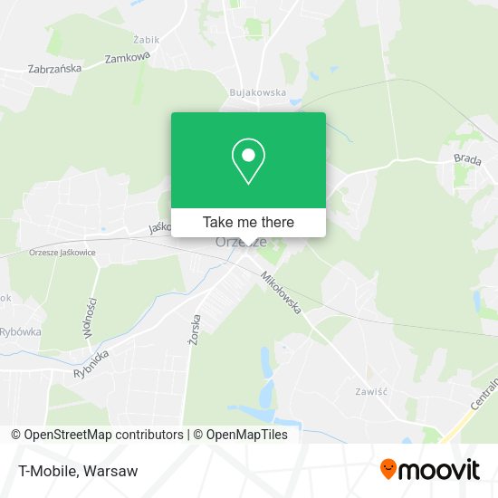 T-Mobile map