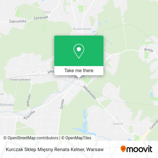 Kurczak Sklep Mięsny Renata Kelner map