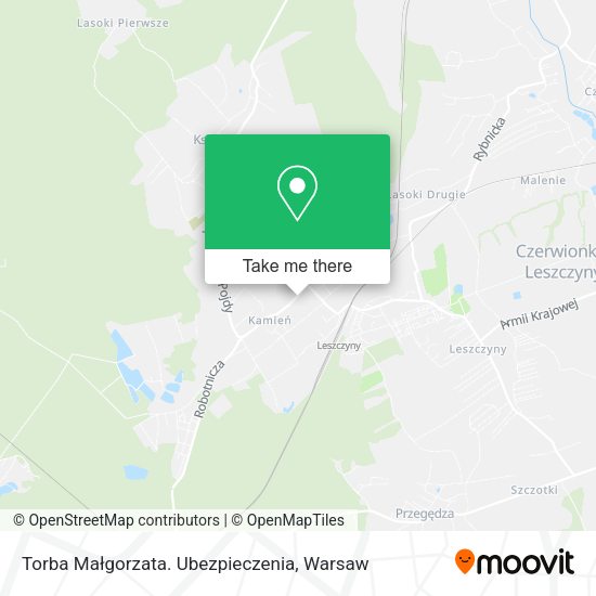 Torba Małgorzata. Ubezpieczenia map