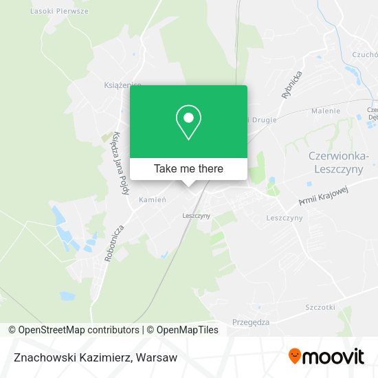 Znachowski Kazimierz map