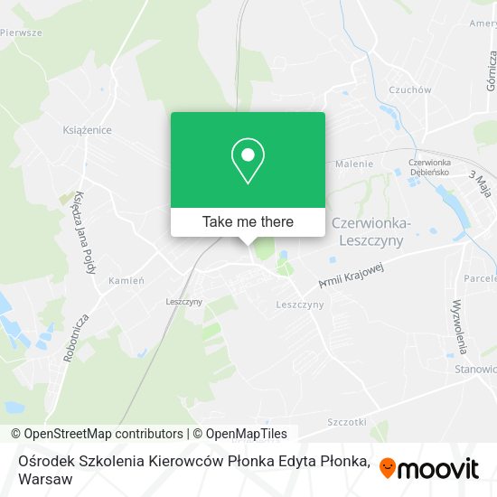 Ośrodek Szkolenia Kierowców Płonka Edyta Płonka map