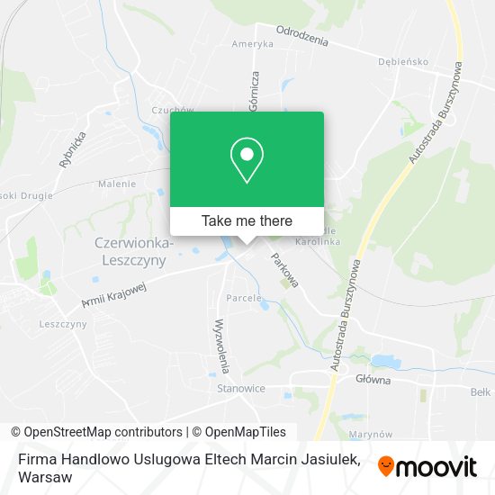 Firma Handlowo Uslugowa Eltech Marcin Jasiulek map