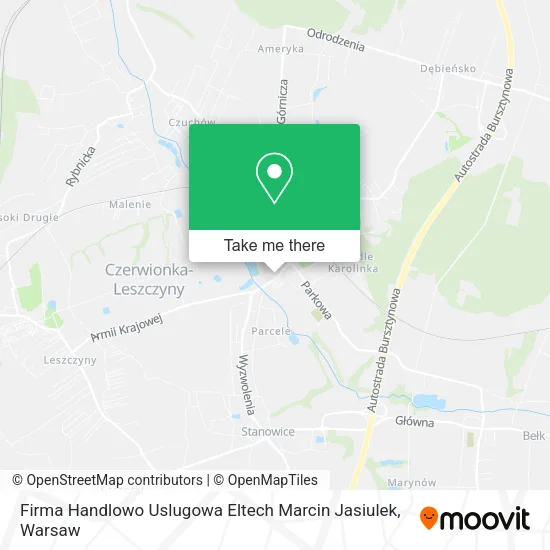 Firma Handlowo Uslugowa Eltech Marcin Jasiulek map