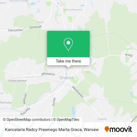 Kancelaria Radcy Prawnego Marta Graca map