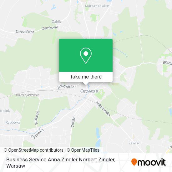 Business Service Anna Zingler Norbert Zingler map