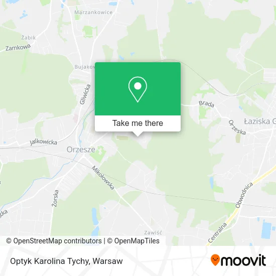 Карта Optyk Karolina Tychy