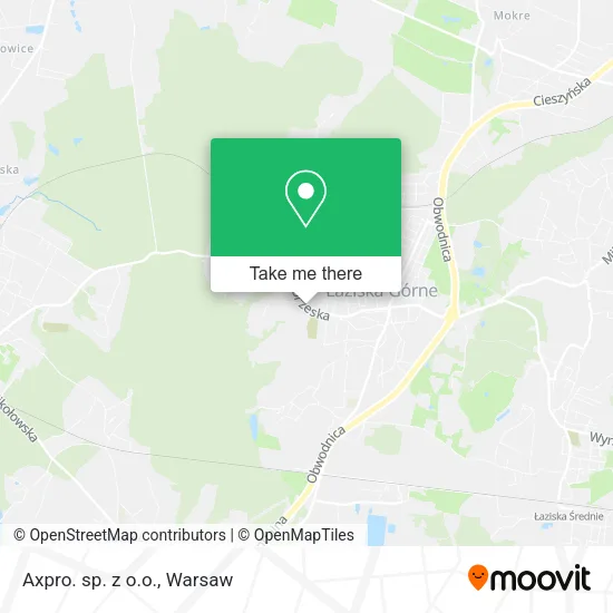 Карта Axpro. sp. z o.o.