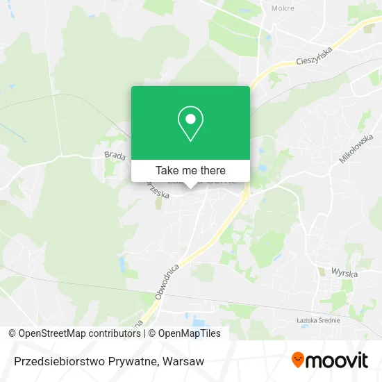 Карта Przedsiebiorstwo Prywatne