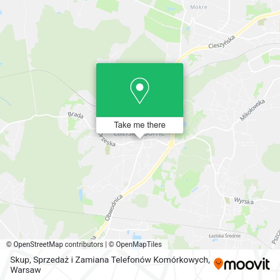 Skup, Sprzedaż i Zamiana Telefonów Komórkowych map