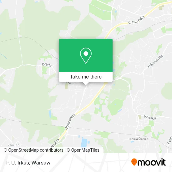 Карта F. U. Irkus