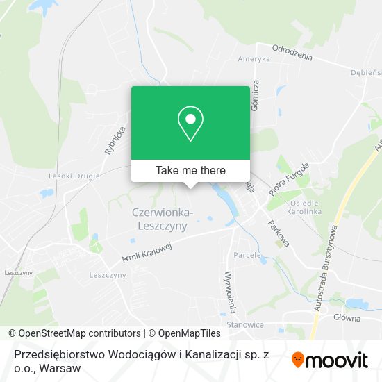 Przedsiębiorstwo Wodociągów i Kanalizacji sp. z o.o. map