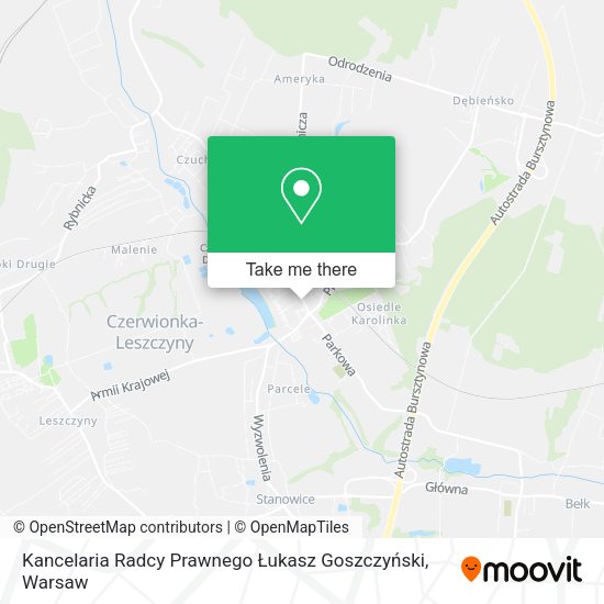 Kancelaria Radcy Prawnego Łukasz Goszczyński map