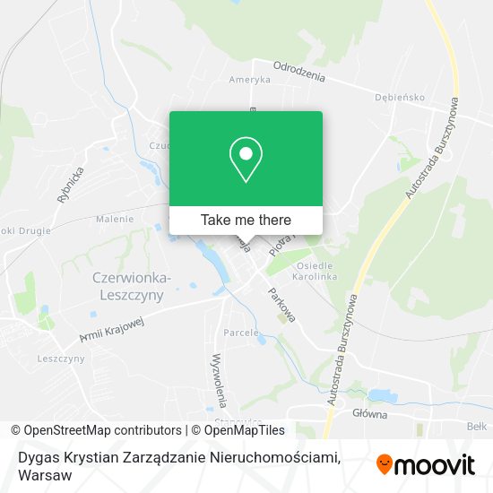 Dygas Krystian Zarządzanie Nieruchomościami map