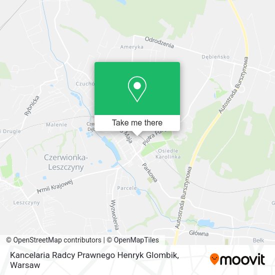 Kancelaria Radcy Prawnego Henryk Glombik map