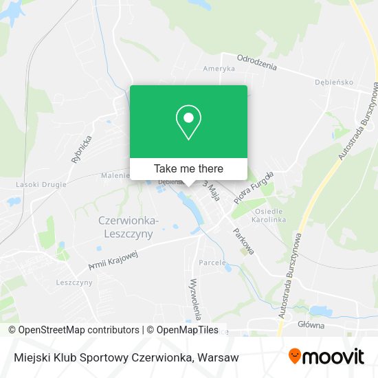 Miejski Klub Sportowy Czerwionka map