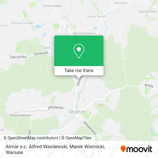 Almar s.c. Alfred Wasilewski, Marek Wiernicki map