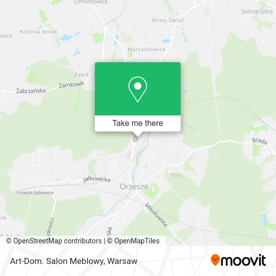Art-Dom. Salon Meblowy map