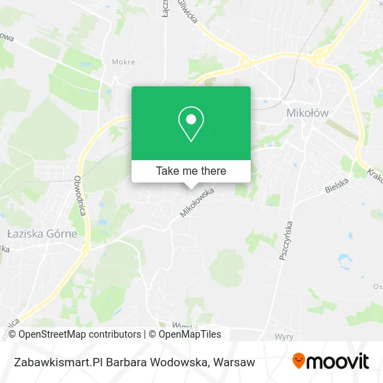 Карта Zabawkismart.Pl Barbara Wodowska