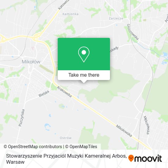 Stowarzyszenie Przyjaciól Muzyki Kameralnej Arbos map