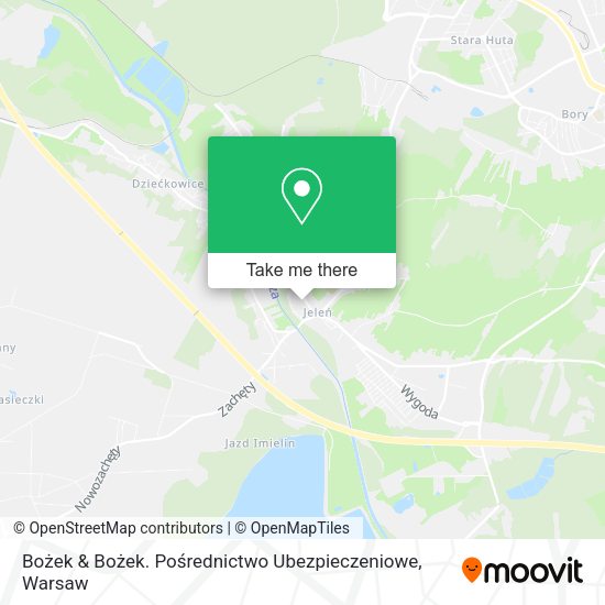 Bożek & Bożek. Pośrednictwo Ubezpieczeniowe map