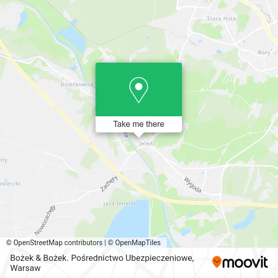 Bożek & Bożek. Pośrednictwo Ubezpieczeniowe map