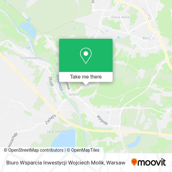 Biuro Wsparcia Inwestycji Wojciech Molik map