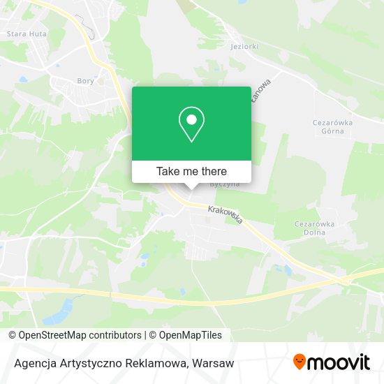 Agencja Artystyczno Reklamowa map