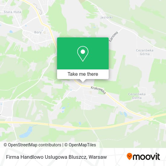 Firma Handlowo Uslugowa Bluszcz map