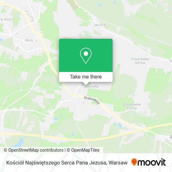 Kościół Najświętszego Serca Pana Jezusa map