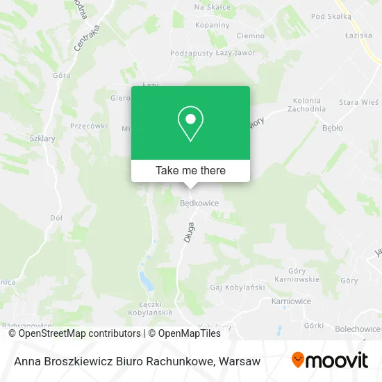 Anna Broszkiewicz Biuro Rachunkowe map