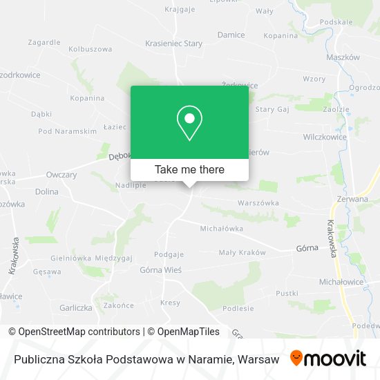 Publiczna Szkoła Podstawowa w Naramie map