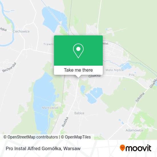 Pro Instal Alfred Gomółka map