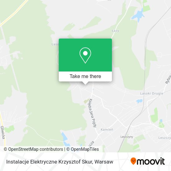 Instalacje Elektryczne Krzysztof Skur map