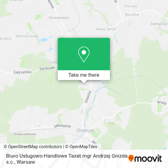 Biuro Usługowo-Handlowe Taxat mgr Andrzej Gnizda s.c. map