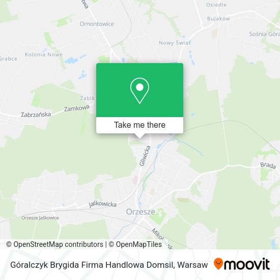 Góralczyk Brygida Firma Handlowa Domsil map