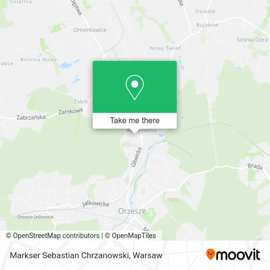 Markser Sebastian Chrzanowski map