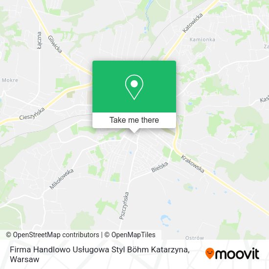 Firma Handlowo Usługowa Styl Böhm Katarzyna map