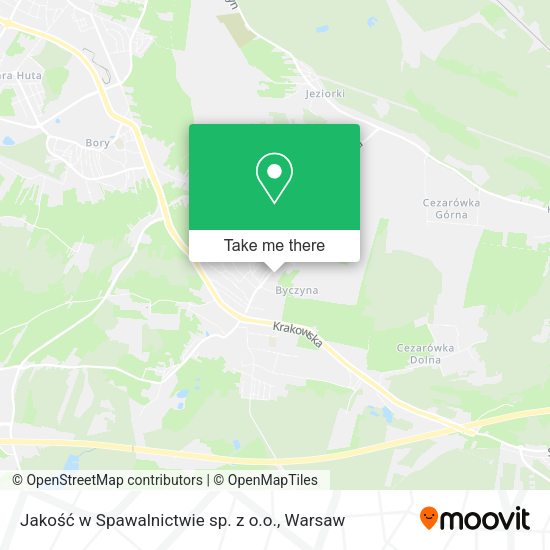 Jakość w Spawalnictwie sp. z o.o. map